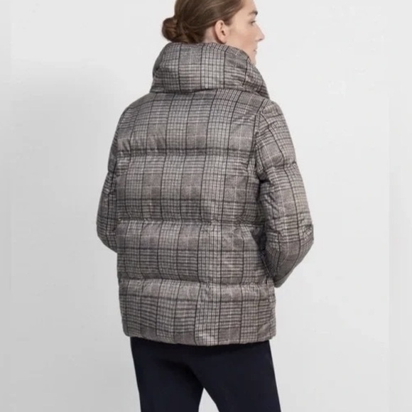 Theory
Glen Plaid Shawl Puffer Coat - Picture 3 of 5